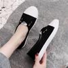 Old Beijing Cloth Shoes Women's Canvas Small White Shoes Shallow Mouth Student Skate Shoes Pregnant Women's Casual Mom's Shoes