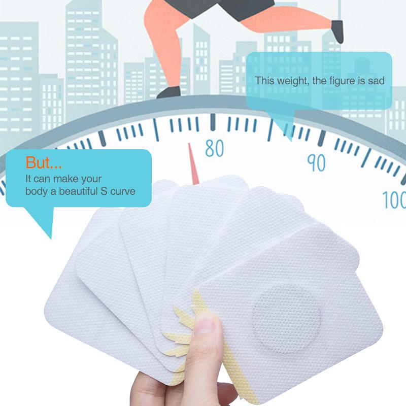 20Pcs Belly Slimming Patch Fast Burning Fat Lose Weight Detox Abdominal Navel Sticker Dampness-Evil Removal Improve Stomach Tool