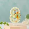 Creative Insect Digital Birthday Party Atmosphere Cake Decoration Candles 0-9