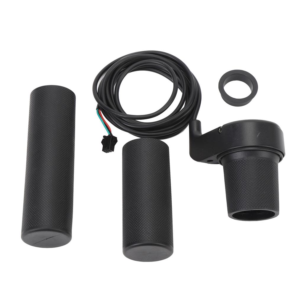 Ручка газа Нескользящие резиновые ручки для рук Ручка руля электровелосипеда Регулятор скорости Ручка газа 