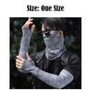 Breathable Men's Sunscreen Sleeves Camouflage Fishing Sleeves Fashion Neck Gaiter  Sports