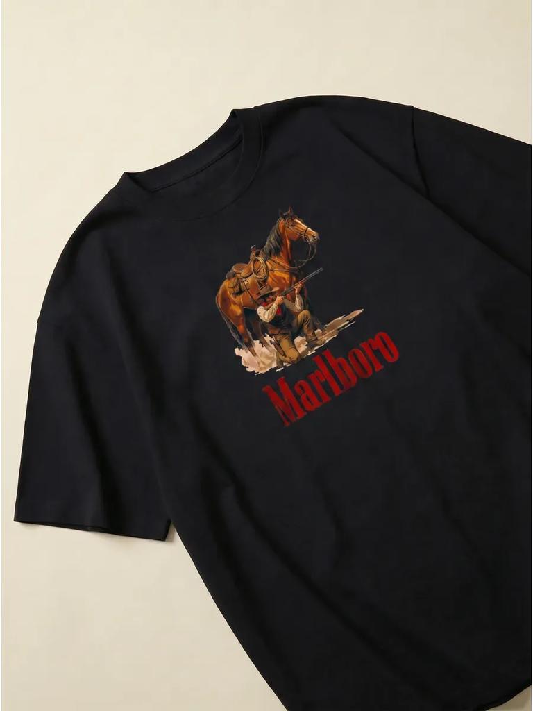 Футболка Marlboro Оверсайз 210 г/м²