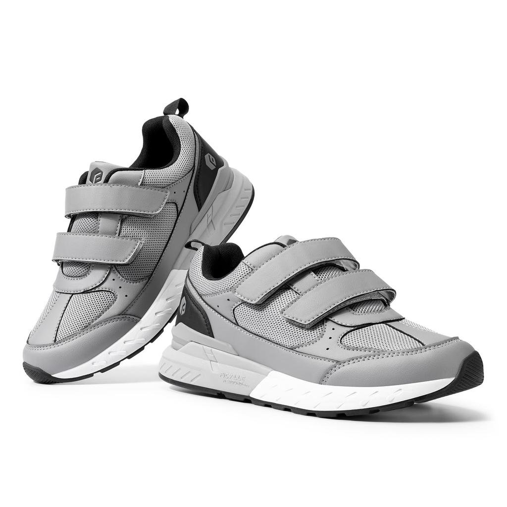 Широкие 2E 4E для ходьбы, толстые, для бега, удобные для ухода за ногами, которые наносят вред вашим ногам [FitVille] Мужская обувь, подошва, кроссовки, обувь, одежда, липучка, обувь, липучка,