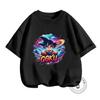Очаровательные летние футболки с мультяшным Гоку из Dragon Ball для мальчиков и девочек. Крутые детские топы в японском стиле с круглым вырезом. Дешевые и мягкие.