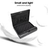 Fingerprint Safe Box Cold Rolled Steel  Key Lock Safes for Money Valuables Jewelry Pistol Mini Car