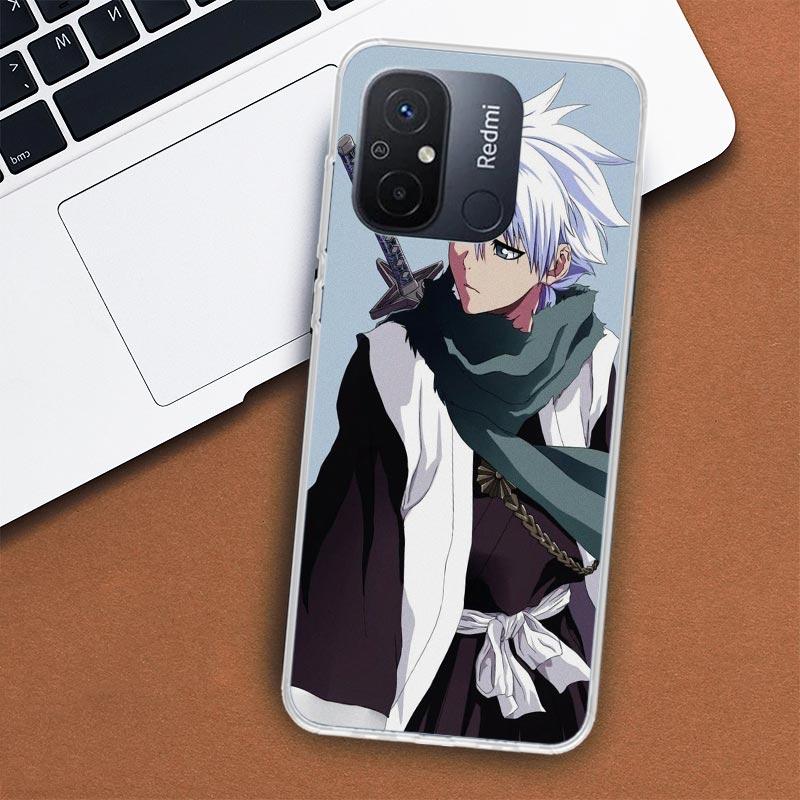 Bleach Hitsugaya Toushirou Phone Case For Xiaomi Redmi 12 13 12C 13C 14C 10 10C 10A 9 9C 9A 9T 8A 8 7A 7 6A 6 Pro K80 K70 K60 K4