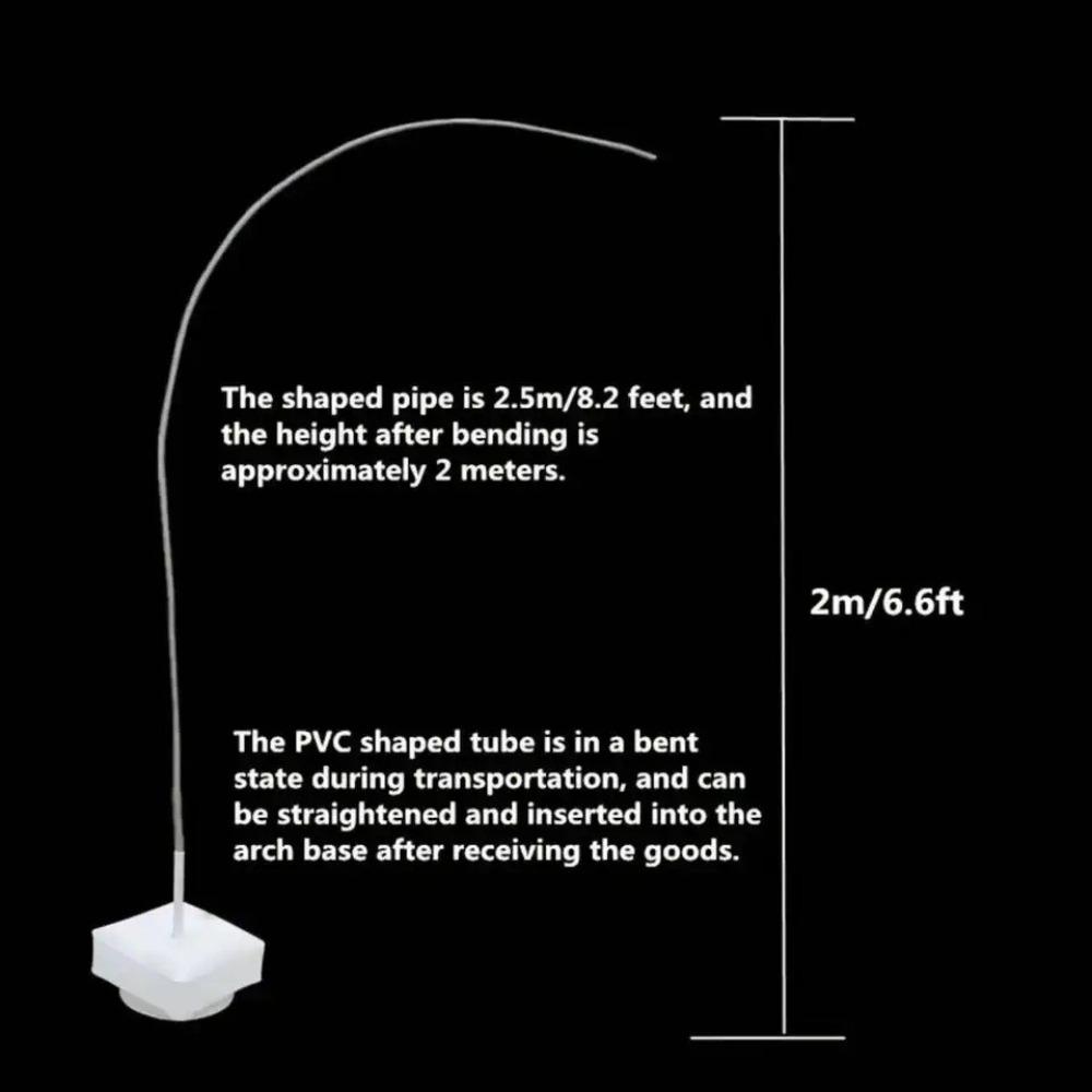 Adjustable Balloon Arch Kit Free Bending Balloon Arch Stand Balloon Column Bracket  Baby Shower