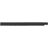Rubber mat end cap 10050276 black 95 x 6 x 1 cm