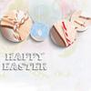 3PCS Natural Party Supplies Home Decorations Easter Rabbit Cute Bunny Wood Crafts Easter Ornaments