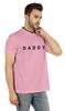 Inkmeso Мужская футболка с круглым вырезом и V-образным вырезом с надписью Daddy Tshirt For Dads Jersey