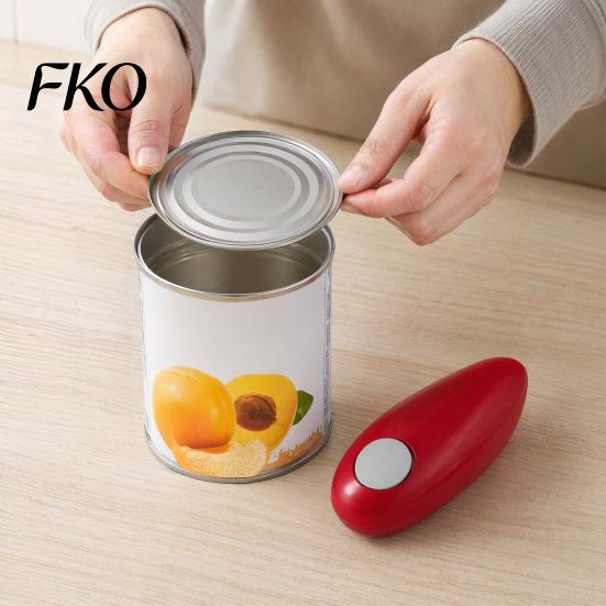Automatic Can Opener Electric Opener, One-Button Battery Operated Wireless Portable Kitchen Tool, for Home And Camping Gadget