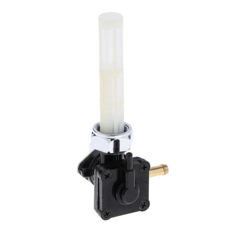 Motorcycle Fuel Valve Petcock Gas Tank Switch with Filter Mesh for FLST FXST FXD FLT Replace 61338-94D Primary Backup Mode