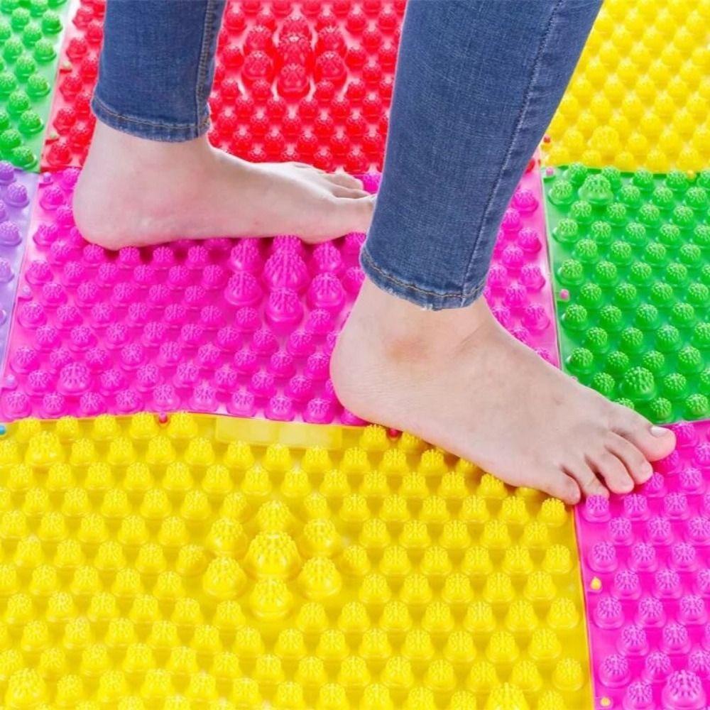 Ultra-slow Running Foot Massage Mat Soft Silicone Toe Pressure Plate Durable Yoga Workout Mat