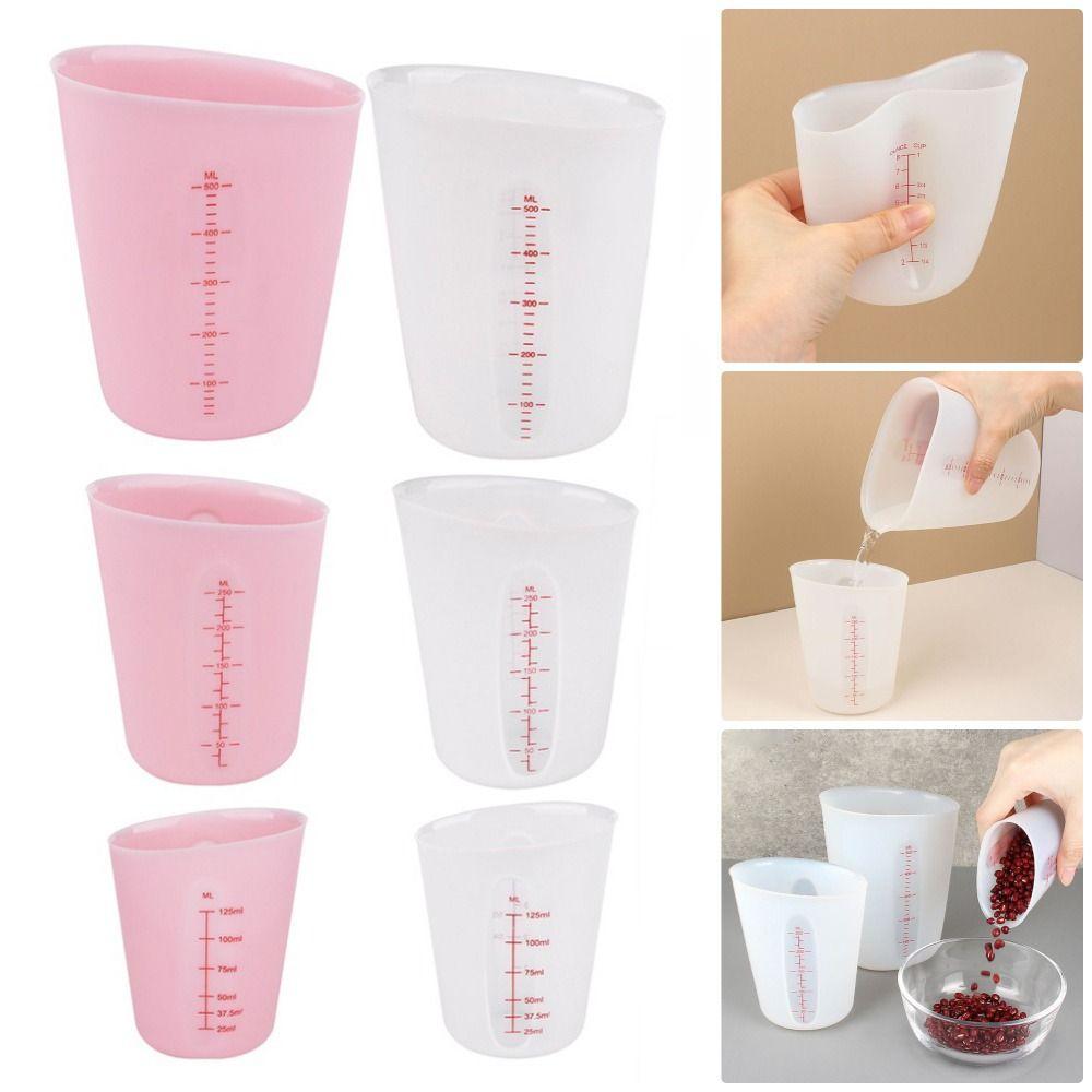 1Pcs with Scale Epoxy Resin Glue Mixing Cup Handmade Milk Cup For Jewelry Making Baking Tool