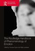 Книга The Routledge Handbook of Phenomenology of Emotion