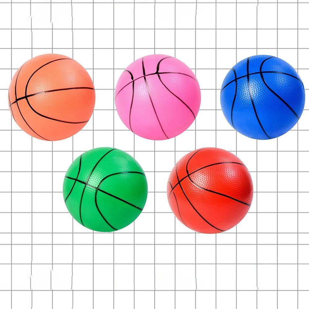 Sports Inflatable Small Basketball Toy Matches Training Elastic Balls Hot Small Patting Ball Kids