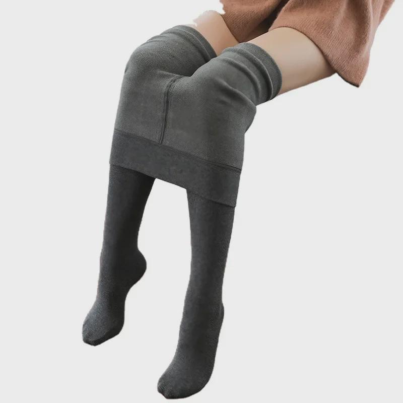 Весенне-осенние хлопковые полосатые леггинсы и зимние бархатные плотные колготки (150г/350г/220г)