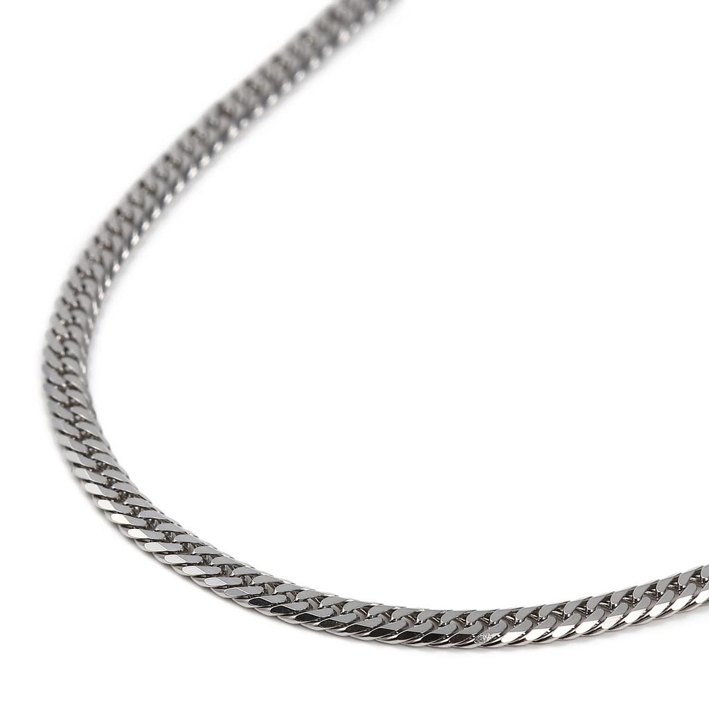 Товары Кихэй Браслет на ногу Платина Двойной 5г 23см Цепь Накатоме Клеймо сертифицированного монетного двора Выгравировано pt850 Золото [Счастливый магазин] Шестигранный Мужской Женский