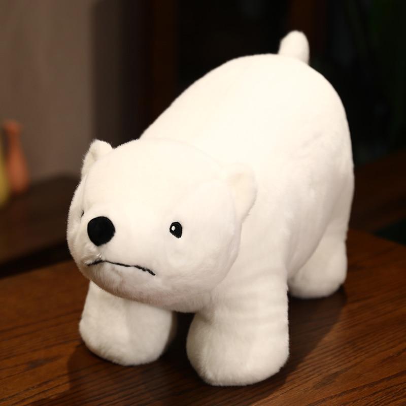 Очаровательные плюшевые игрушки белые медведи Подушка-медведь Высококачественные мягкие игрушки Прекрасный подарок на день рождения