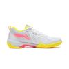 Li Ning Blade 2 SE Износостойкие Дышащие Покрытие Поддержка Низкие Бадминтонные Кроссовки Унисекс Белый Розовый AYTW001-2