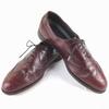 80s Vintage Made In USA Dexter Full Brogue Wingtip Shoes Burgundy Size 10.5M 28.0 Men's(USED)