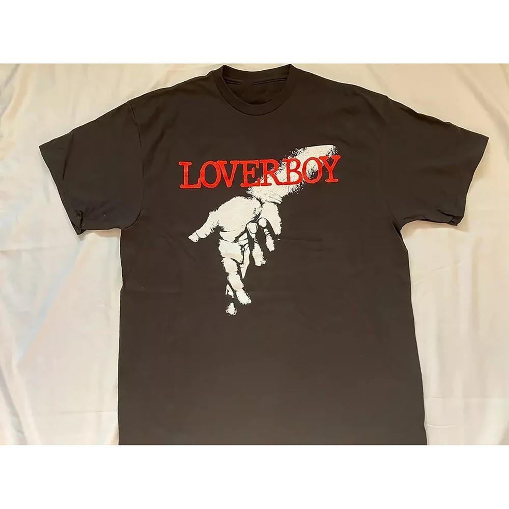 New Loverboy Band Black Short Sleeve Size S To 4XL Shirt Adults Unisex T-Shirt