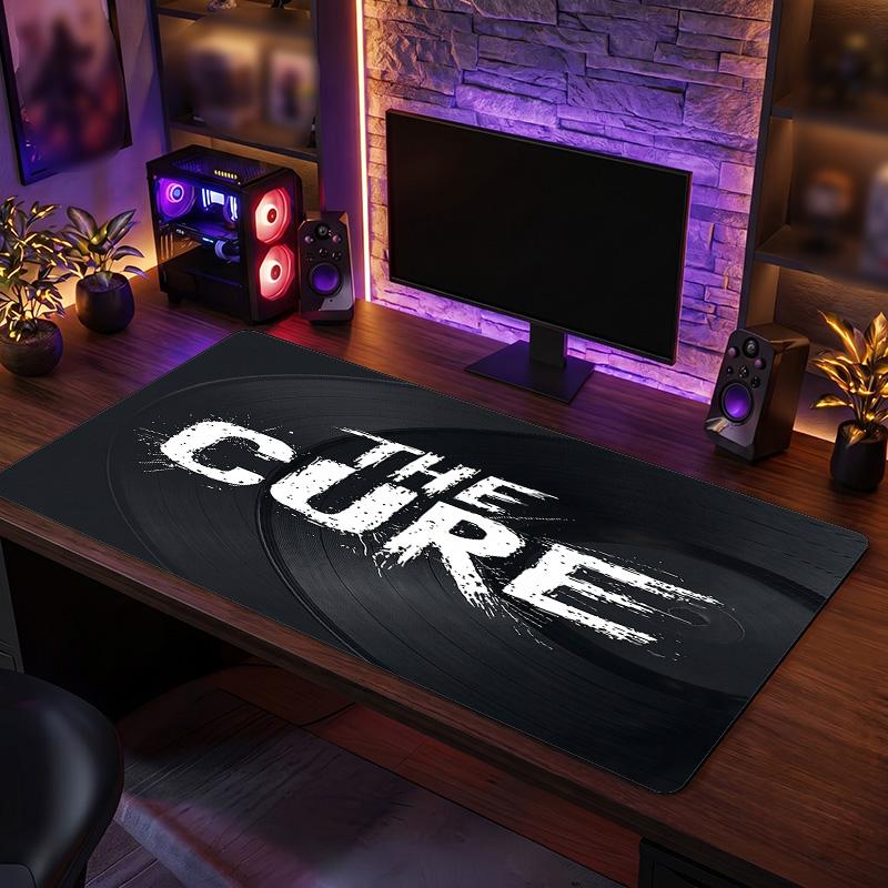 The Cure Print Large Mouse Pad Smooth Surface Anti?Slip Desk Mat For Gaming Office Laptop Decoration