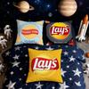 Чипсы L-Lays Картофельная наволочка для подушки Домашний Офис Удобная Нордическая Простота Популярная Наволочка на молнии