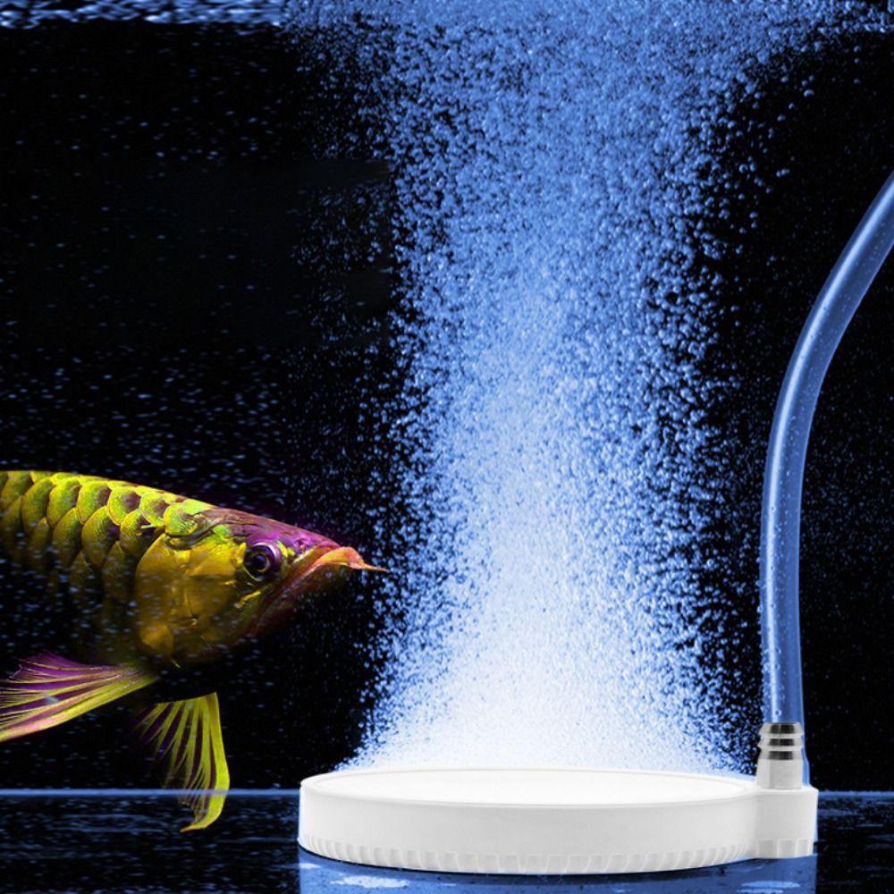 Quartz Air Pump Mute Oxygen Booster 5/10/13CM Hydroponic Oxygen Plate For Fish Tank