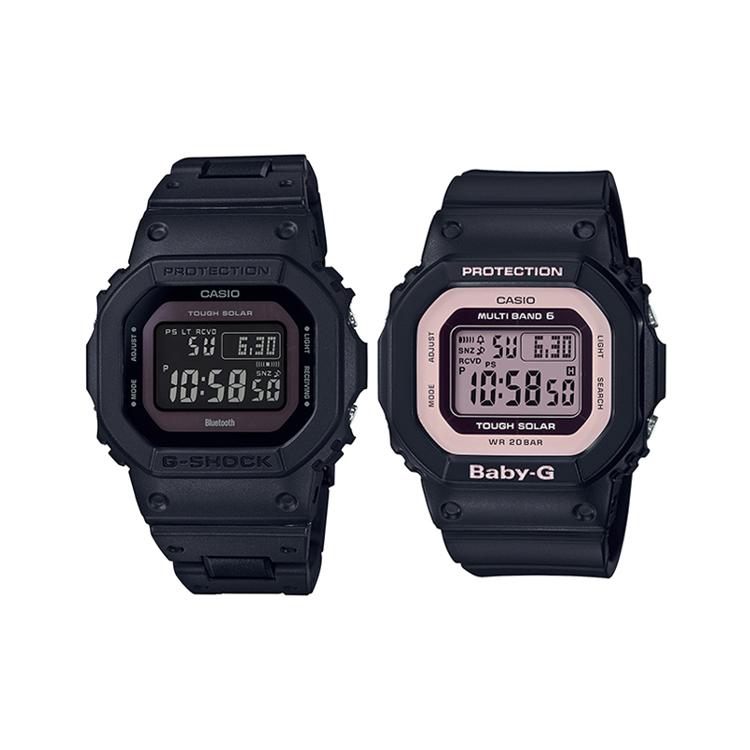 Casio Унисекс Пара Серия Настольных Черные Часы GW-B5600BC-1B&BGD-5000U-1BPR