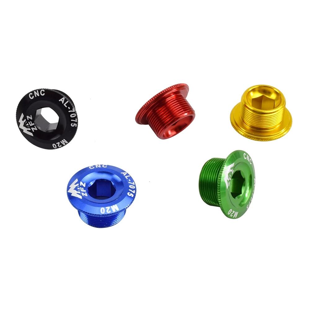 Screw BB Bolts CNC Crank Bolt Cover Cap Crank Arm Fixing Bolt Crank Cover Bike Bottom Bracket Bolt