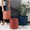 Nordic Ceramic Flower Pot with Bamboo Tray