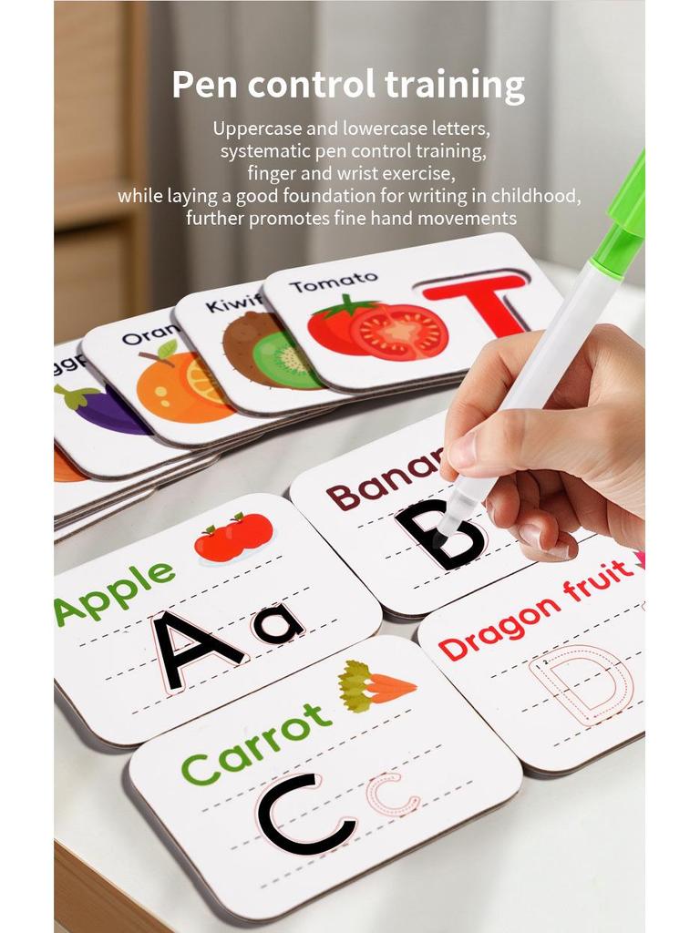 Kids' Alphabet & Spelling Game – Early Education Flashcards & Puzzle Blocks