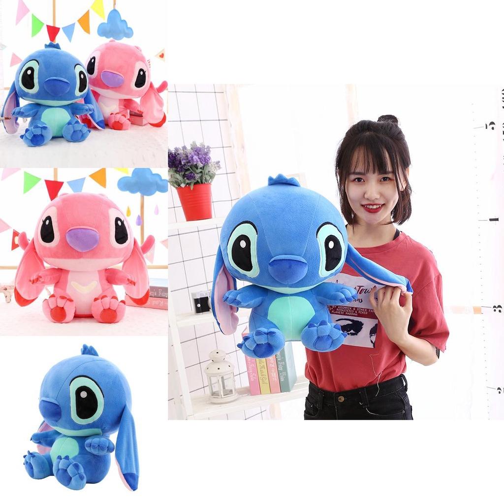 50cm/60cm/70cm Cozy Disney Lilo Stitch Stitch Angel Plush Toy