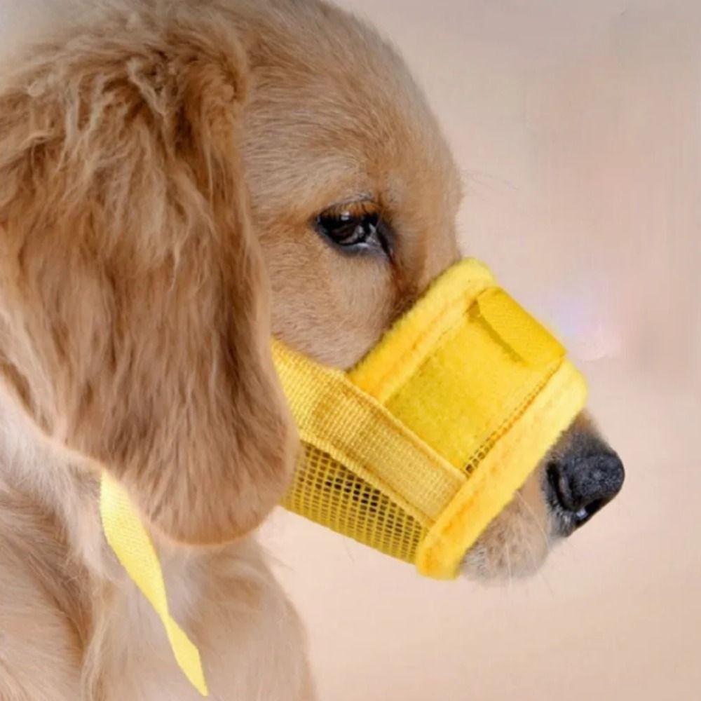 Антилай собака рот крышка укус жевать собака мундштук аксессуары для собак морда собаки щенок