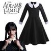 New Kids Long Sleeve Dress Adam's Family Cosplay Princess Style