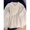 Spring New Button-knitted Cardigan Women's Sweater Loose Soft Waxy Small Fashionable Versatile Top