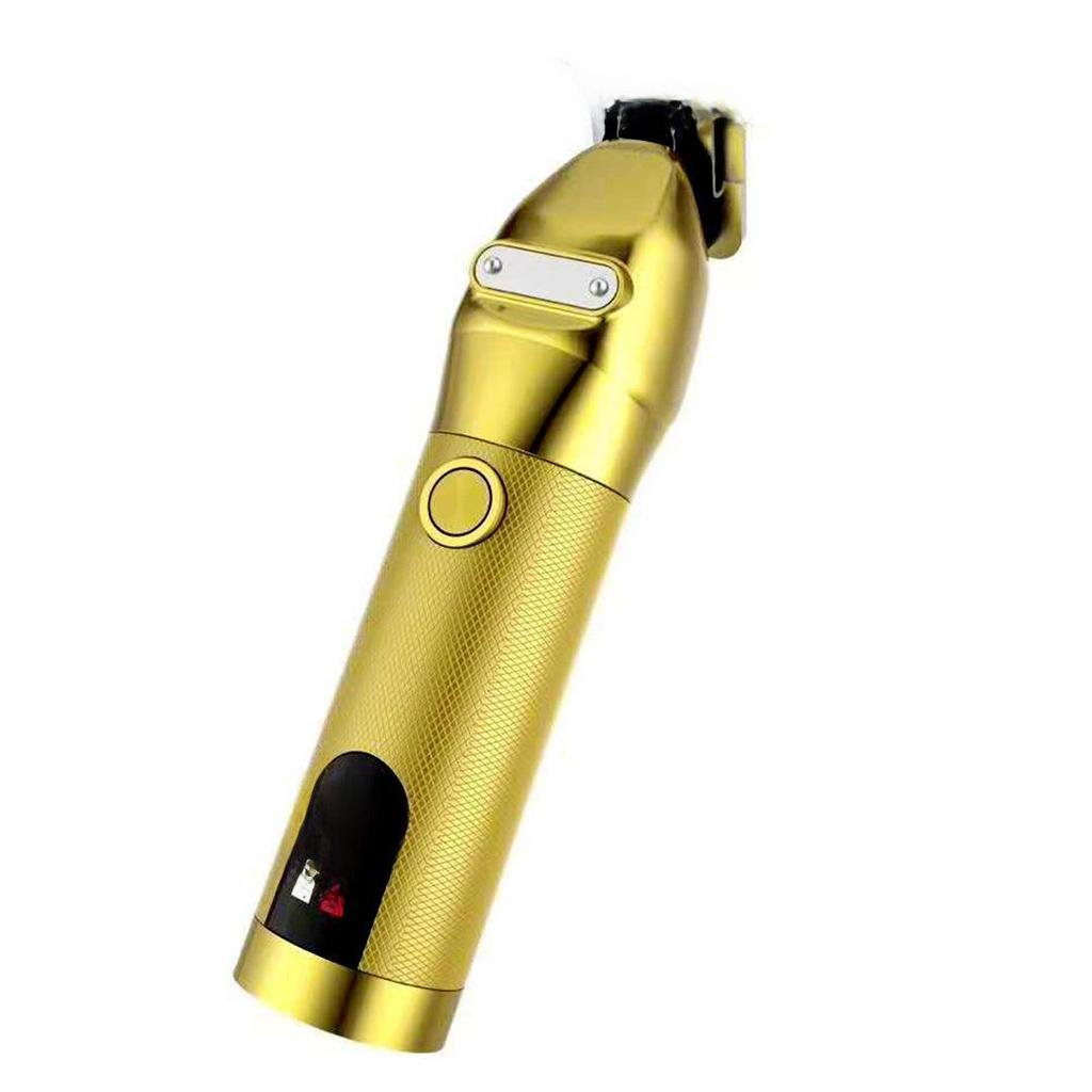 USB Rechargeable LCD Hair Clipper with Metal Body & Ceramic Blade