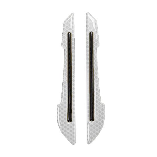 1 Pair Anti Collision Strip Universal Car Supplies Strong Adhesion Auto Avoidance Protective Sticker Mini Anti-scratch