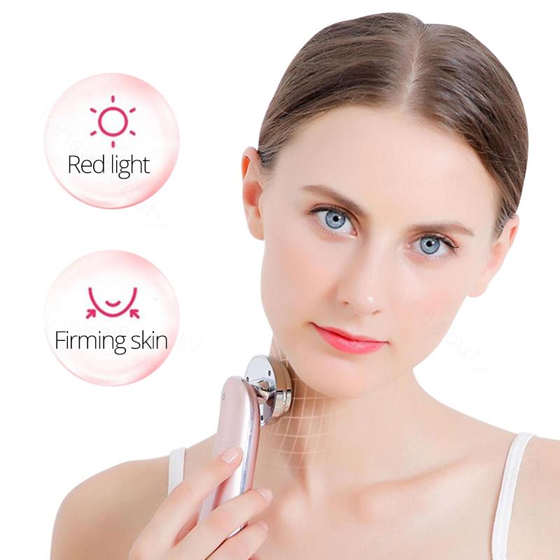 KinseiBeauty RF Радиочастотный светодиодный фотон для лица Уход за кожей Красота Устройство Подтяжка лица Подтяжка морщин Удаление морщин