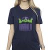 Disney Womens/Ladies Villains Ursula Green Cotton Boyfriend T-Shirt