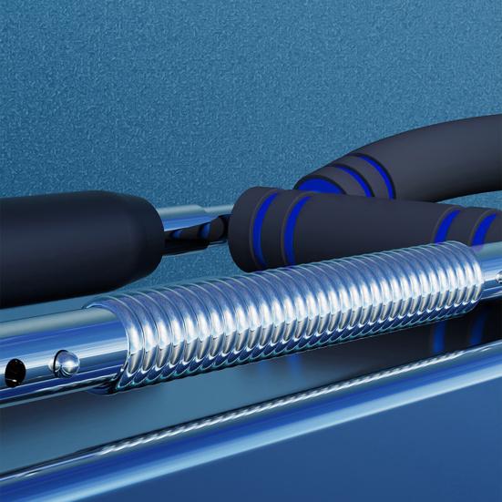 Тренажер Twister Arm с пенопластовой ручкой 40-50 кг, регулируемая штанга для тренировки груди, тренажер для укрепления мышц предплечья и трицепса, эспандер для груди, оборудование для домашнего фитнеса