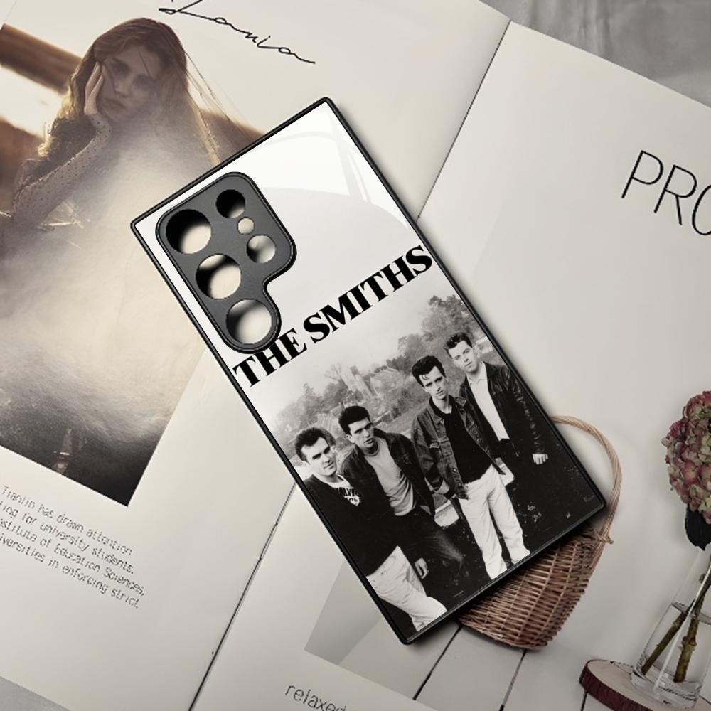THE SMITHS Чехол для телефона Rock Ban для Samsung Galaxy S26 S25 S24 S23 S22 S20 S21 Edge Ultra Plus Fe Цветной Серебристый Чехол