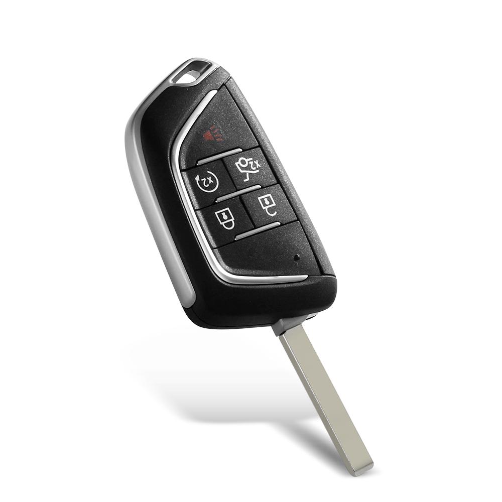 Для Chevrolet Cruze Epica Lova Camaro Impala Для Buick Модифицированный Складной Чехол Брелок 2/3/4/5 Кнопок Флип Пульт Дистанционного Управления Автомобильным Ключом Оболочка