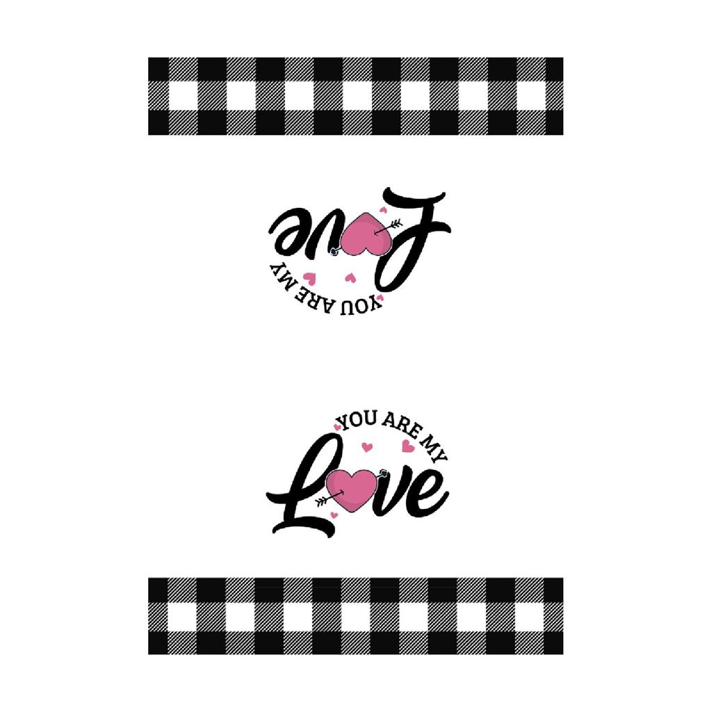 Soft Towel,Valentines Day Love Print Kitchen Dish Towels Absorbent Quick Drying Cleaning Dishcloth