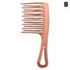 Расческа с двойным рядом волнистых зубьев, с широкими зубьями, специальная для дам, для завивки, пушистая пластиковая щетка, расческа для укладки длинных волос