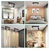 Spot de plafond - NETTLIFE - Spot plafond noir Nettlife - 2 x GU10 - Aluminium - Tête pivotante