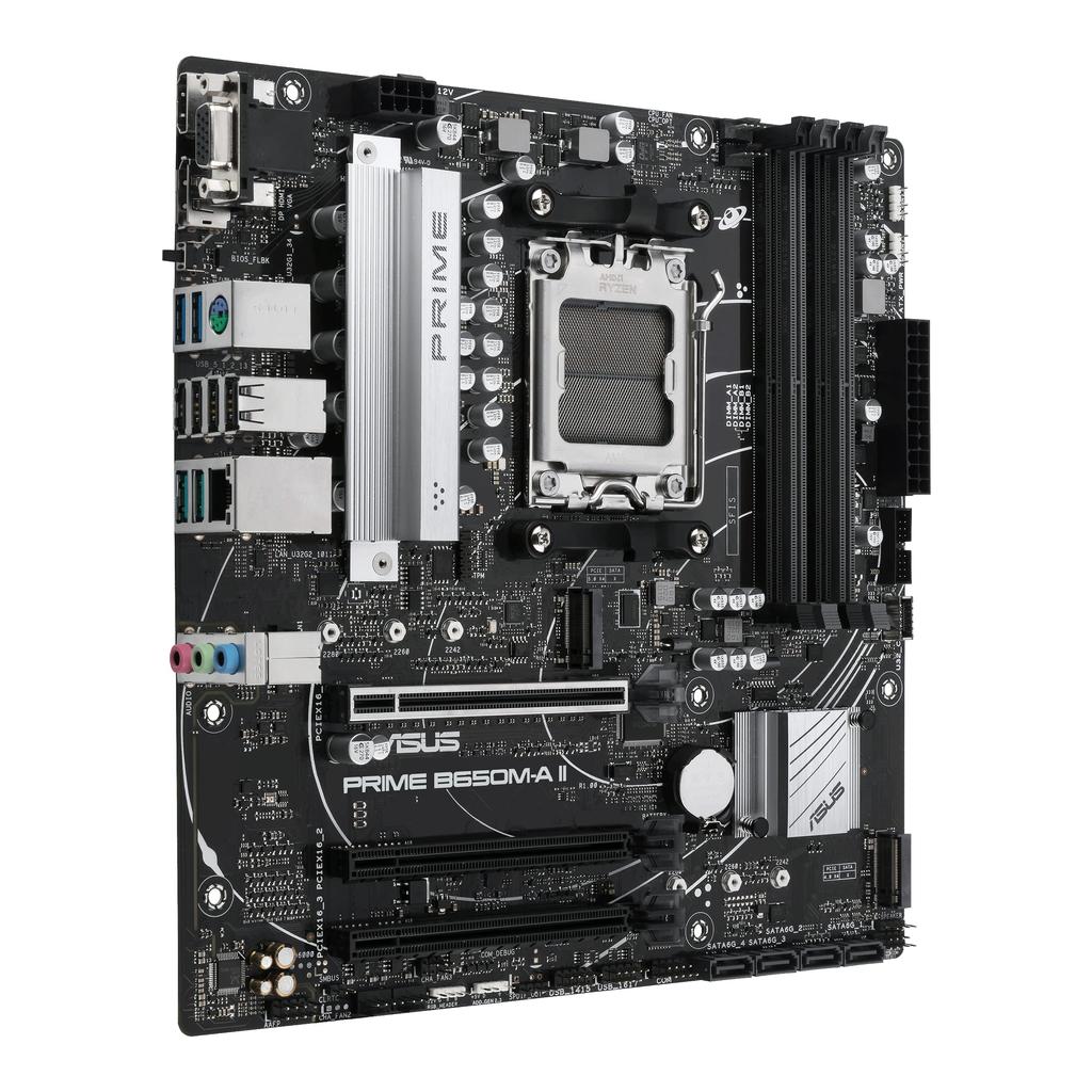 ASUS AMD B650 Equipped Socket AM5 Compatible Domestic Authorized Distributor Product Micro-ATX motherboard/PRIME B650M-A II-CSM