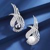Elegant Pearl & Feather Brooch: High-End Angel Wings Corsage Pin for Women