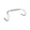 NITTO B105AA SSB Silver Drop Width To Clamp Handlebars, (Center Center) 420mm, Diameter Ø31.8mm